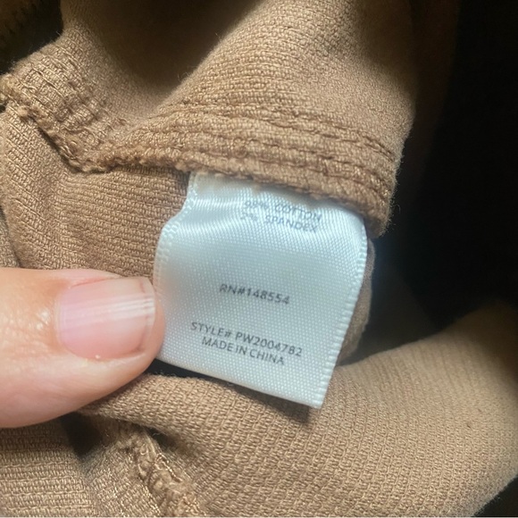 Indigo Rising corduroy pants womens size 5/27 Boot Cut high rise Brown/Tan - Picture 6 of 8